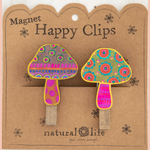 Magnet Happy Clips | NATURAL LIFE | Mushroom