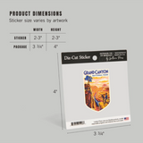 Grand Canyon National Park Sticker | 3.5" x 3.5"