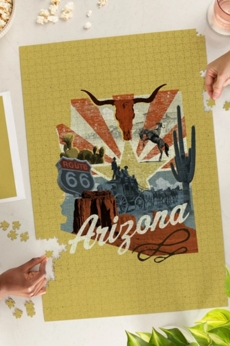1000 Piece Puzzle | Arizona Photomontage
