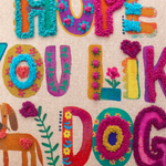 Tufted Boho Pillow, Dog | Natural Life