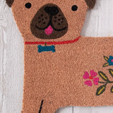 Bungalow Doormat Shaped Tan Dog | Natural Life