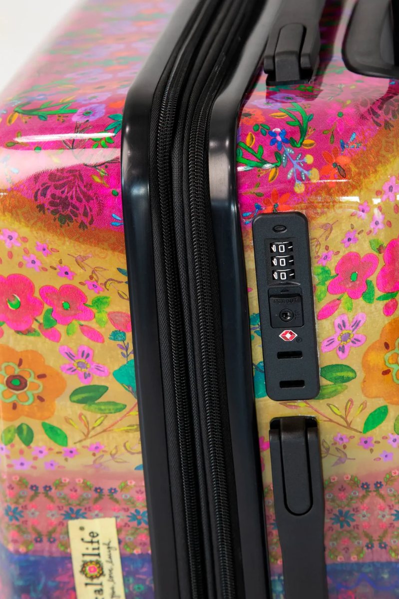 Travel Happy Carry-On Suitcase | Natural Life