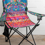 Folk Floral Happy Camper Chair | Natural Life