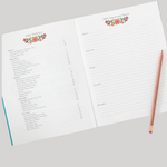 2025-26 Academic Planner | Natural Life | Teal Heart