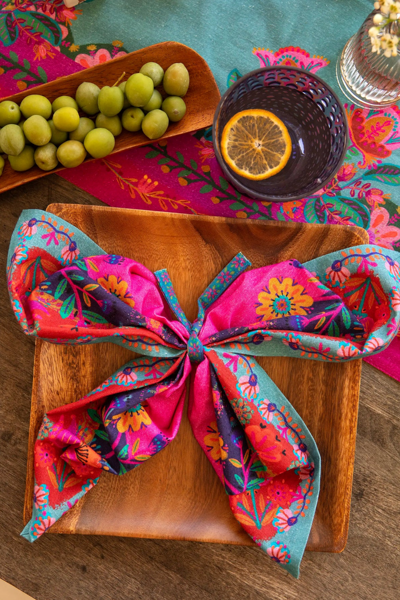 Bohemian Bungalow Napkins, Set of 4 | Natural Life