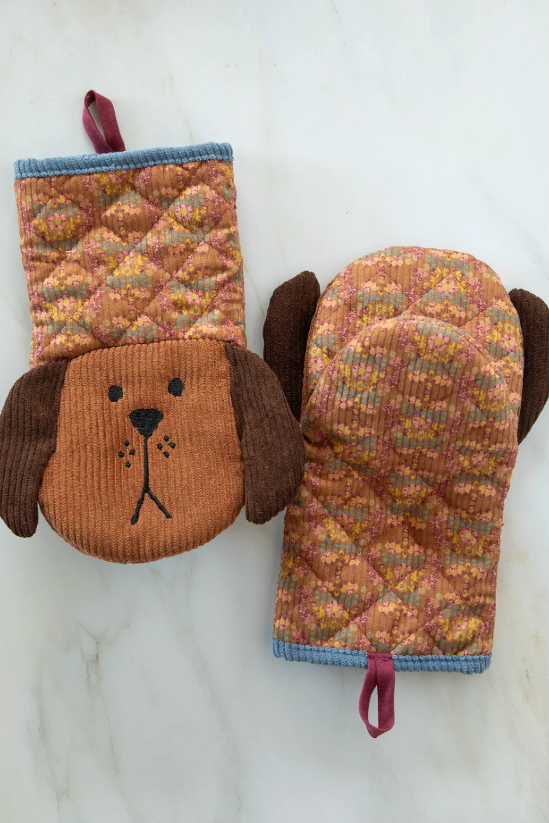 Dog Midi Oven Mitt | Natural Life