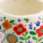 Hedgehog Folk Art Coffee Mug | Natural Life