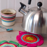 Daisy Crochet Dishcloths, Set of 2 | Natural Life