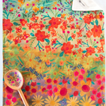 Cotton Dish Towel | Natural Life | Wildflowers