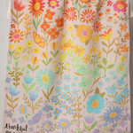 Cotton Dish Towel | Natural Life | Thankful Grateful Floral