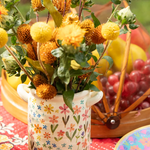 Utensil Crock | Natural Life | Daisies