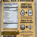 Margarita | Single Serve Craft Mixer | Noble Mick's