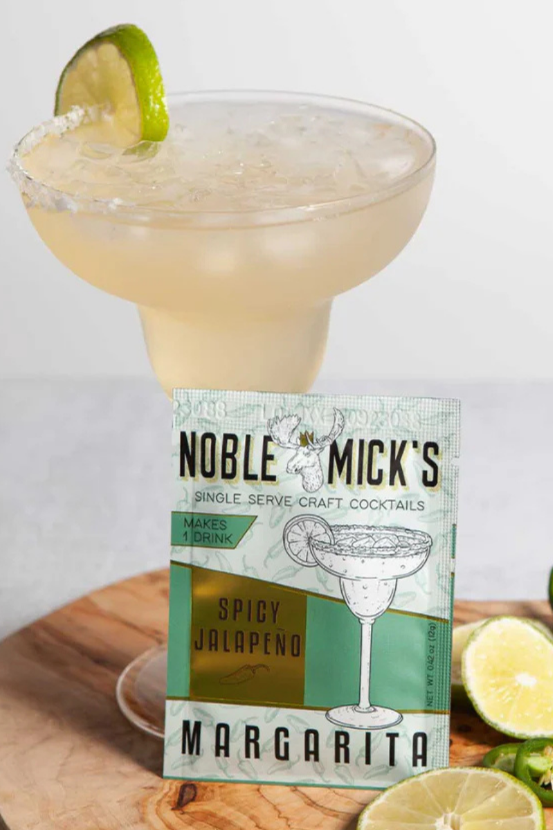 Spicy Jalapeno Margarita | Single Serve Craft Mixer | Noble Mick's
