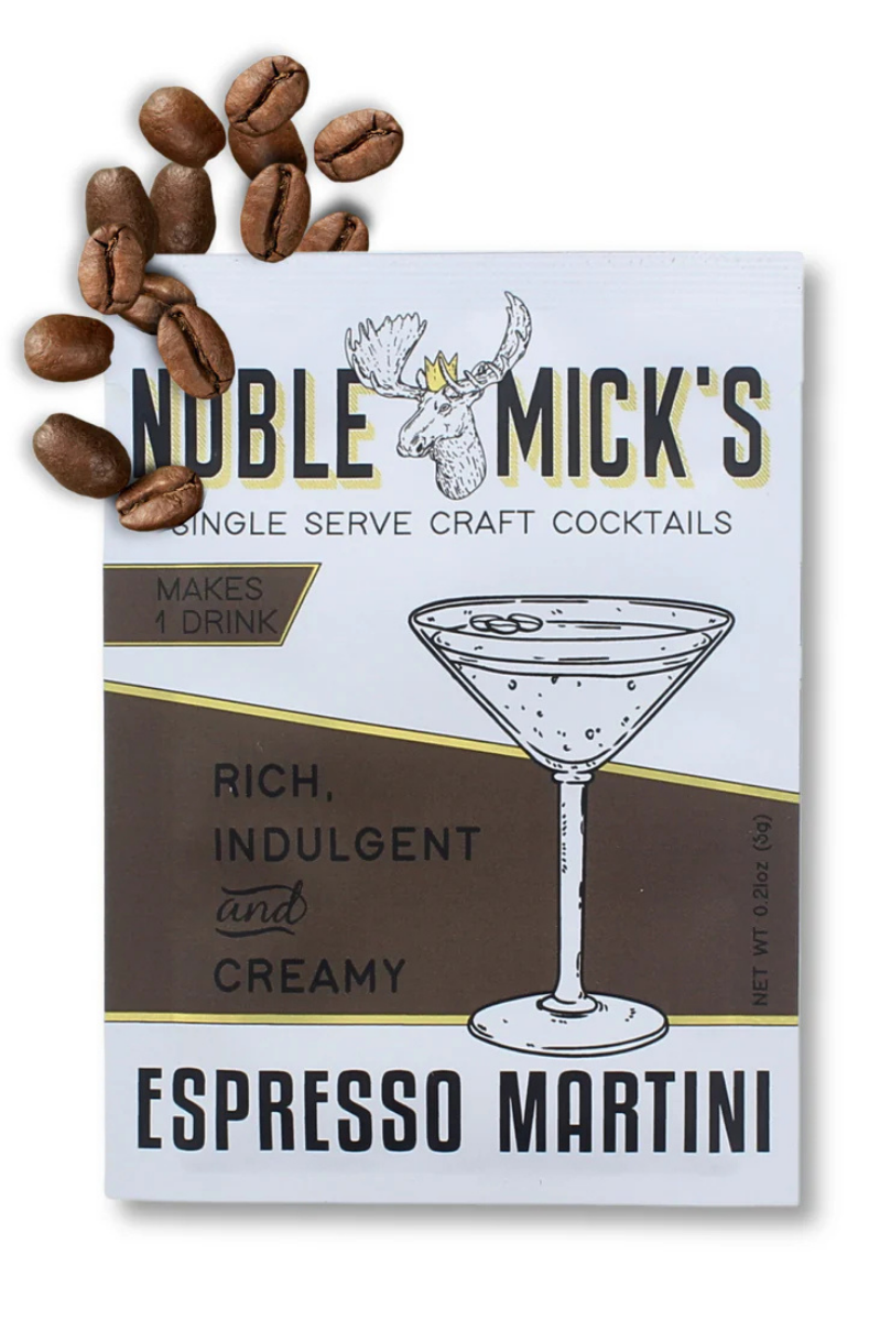 Espresso Martini | Single Serve Craft Mixer | Noble Mick's