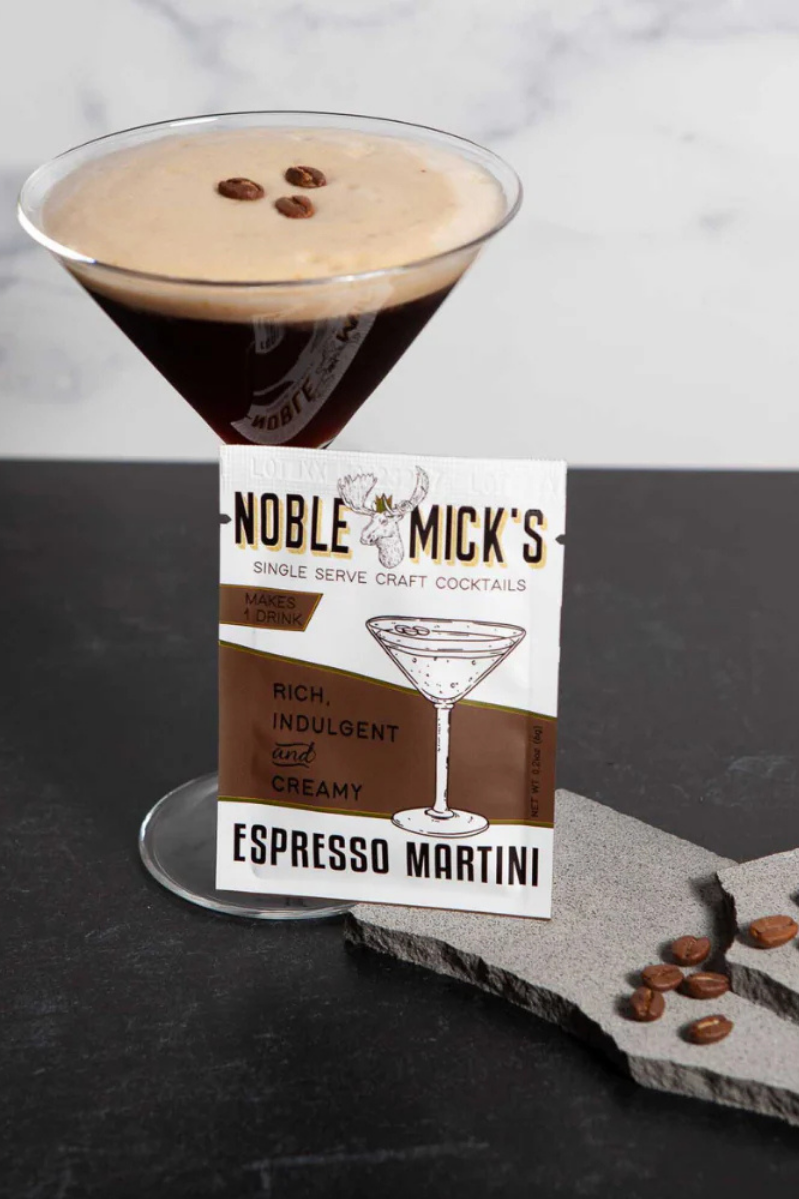 Espresso Martini | Single Serve Craft Mixer | Noble Mick's