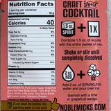 Paloma | Single Serve Craft Mixer | Noble Mick's
