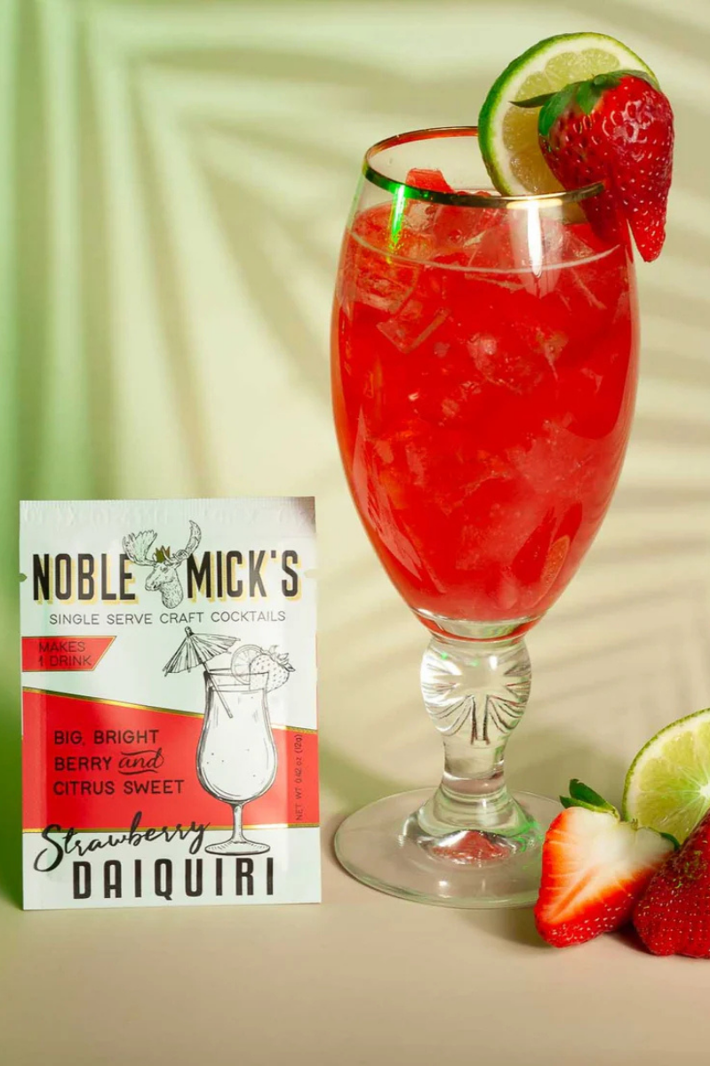 Strawberry Daiquiri | Single Serve Craft Mixer | Noble Mick's