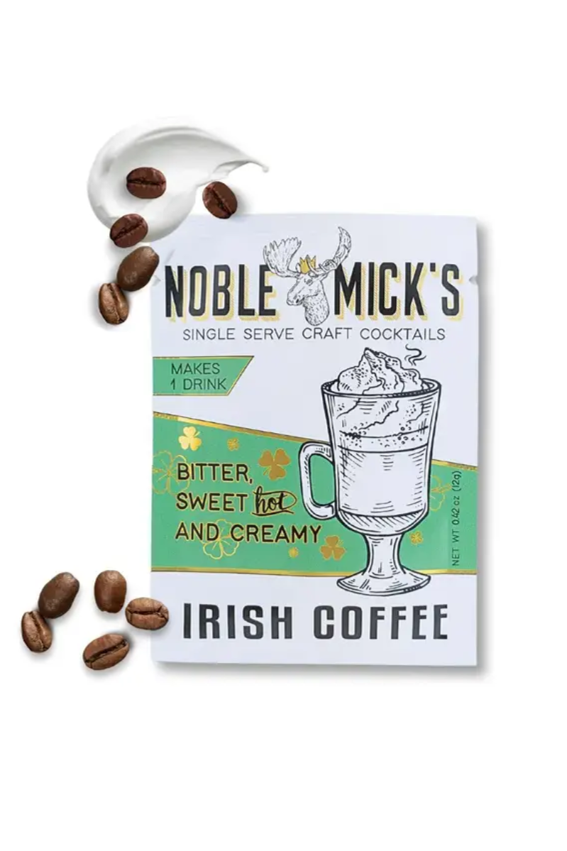 Irish Coffee | Single Serve Craft Mixer | Noble Mick's