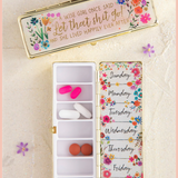 Weekly Pill Organizer | A Wise Girl Once Said