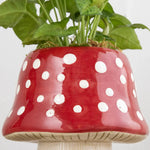 So Cute Ceramic Planter | Natural Life | Mushroom