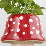 So Cute Ceramic Planter | Natural Life | Mushroom