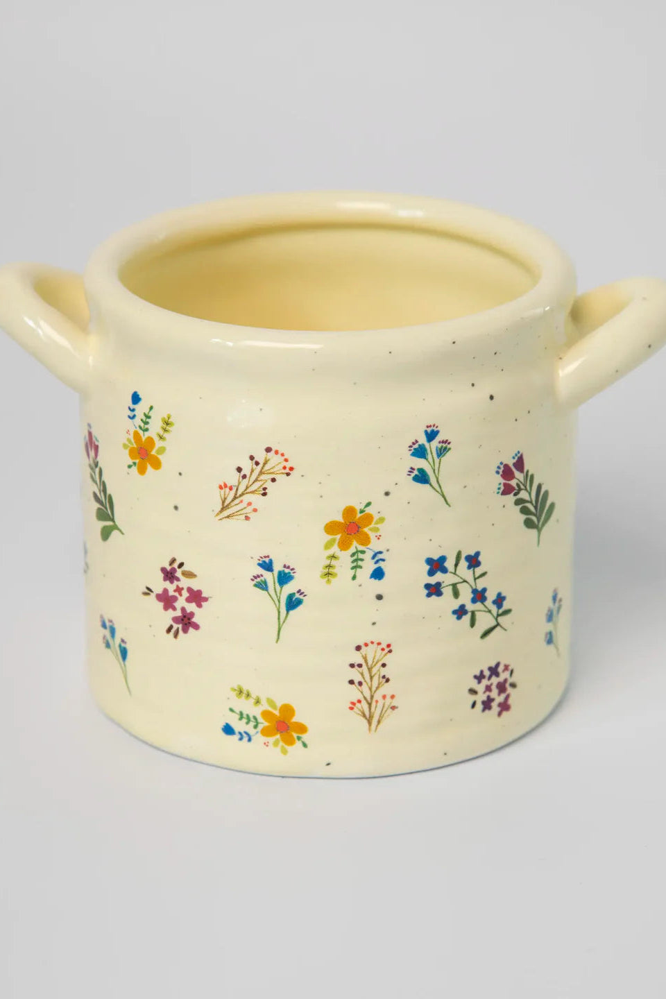 Crock Planter | Natural Life | You make the world a better place just by being in it | Medium