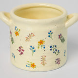 Crock Planter | Natural Life | You make the world a better place just by being in it | Medium