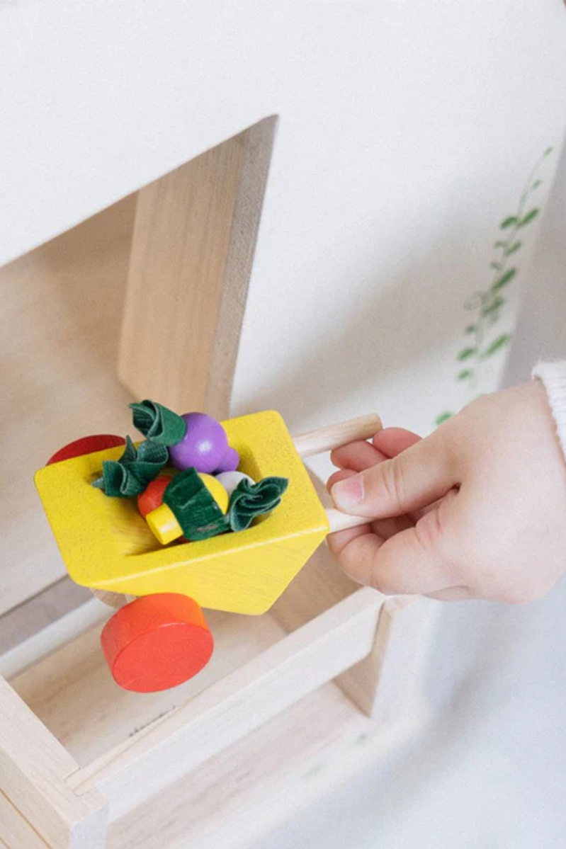 Solar Green Dollhouse + Furniture | Plan Toys