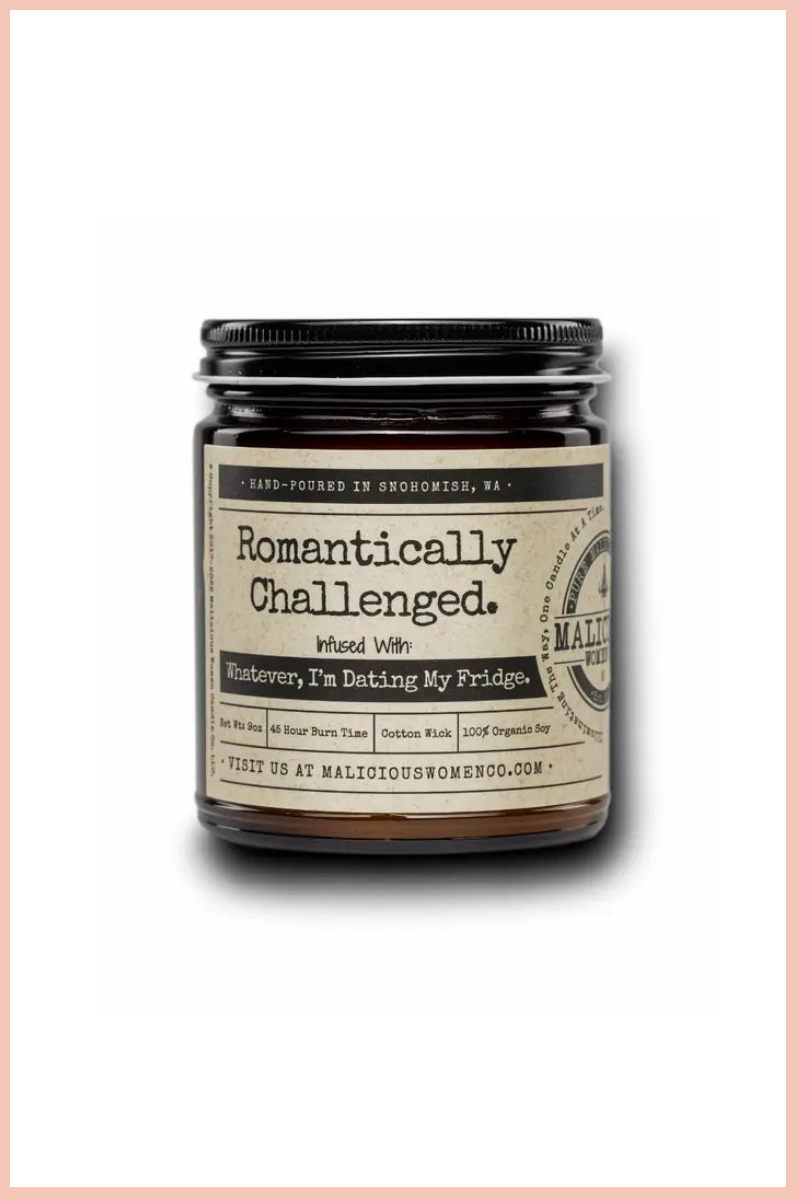 Romantically Challenged Candle | Chill Vibes