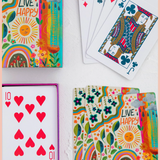 Live Happy Deck of Playing Cards | Natural Life
