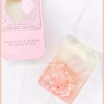 Pink Moon Soap + Rose Quartz Inside