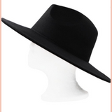 Wool Wide Brim Fedora Hat