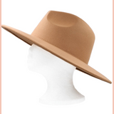 Wool Wide Brim Fedora Hat