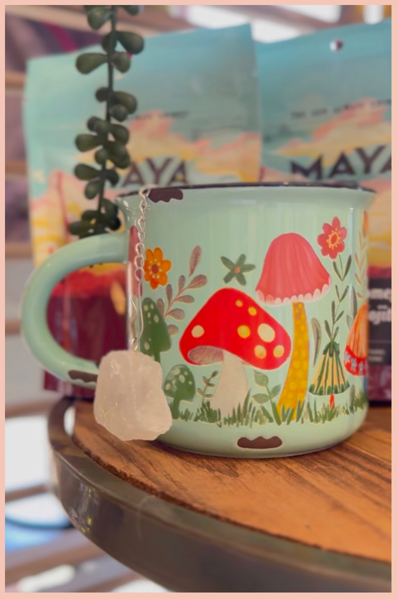 Crystal Tea Strainer | Clear Quartz