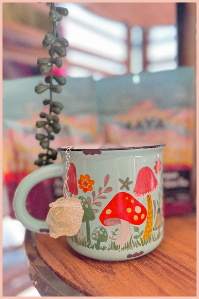 Crystal Tea Strainer | Citrine