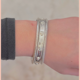 Heavy Duty Skull Bangle Bracelets