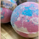 Black Raspberry Vanilla Goat Milk Bath Bomb