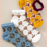 Blossom Ankle Socks & Scrunchie | Natural Life