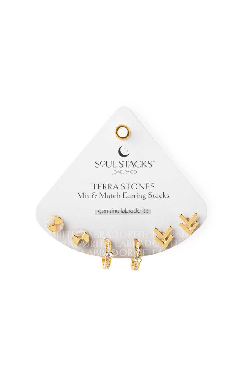 Terra Stone Mix & Match Earring Stacks