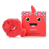 Sea Animals Bath Sponge + Built in Cleanser | Spongellé | Fiona Fish