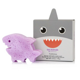 Sea Animals Bath Sponge + Built in Cleanser | Spongellé | Sammy Shark
