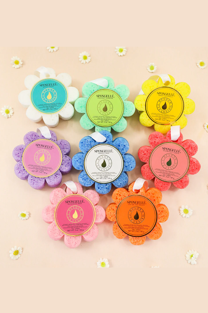 Wild Flower Infused Buffers | Spongellé | Assorted Scents