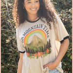 On Mountain Time Ringer Tee | NATURAL LIFE