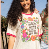 Live In The Sunshine Ringer Tee | Natural Life