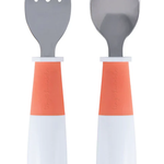 Toddler Fork and Spoon Sets for Toddlers | Coral