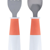 Toddler Fork and Spoon Sets for Toddlers | Coral