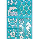 Mermaid Tattoo Gel Pens | 6 Pens | 3 Stencils