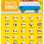 On the Way Games Road Trip Bingo | Beach