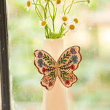 Butterfly Bud Vase | Natural Life | Cream and Gold