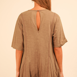 Mineral Washed Comfy Knit Romper